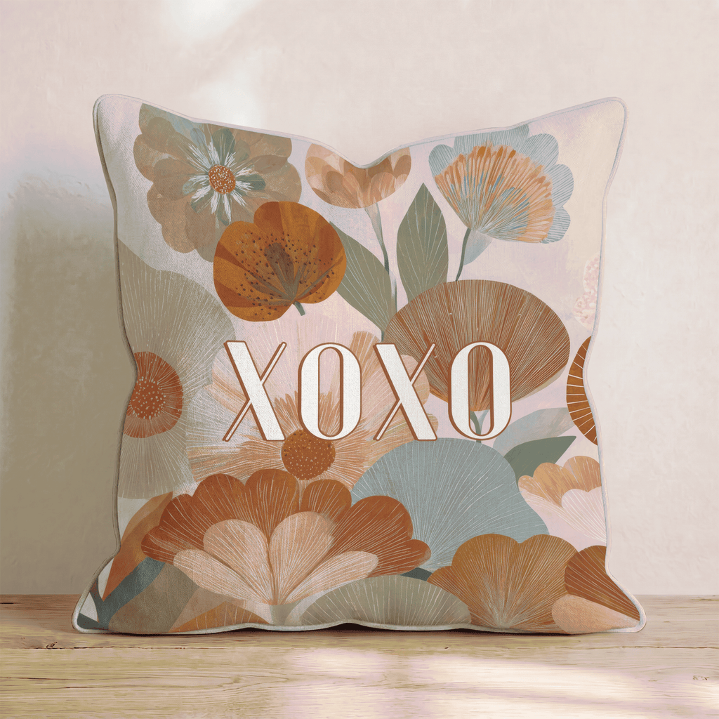 XOXO Throw Pillow - Hillcroft Home