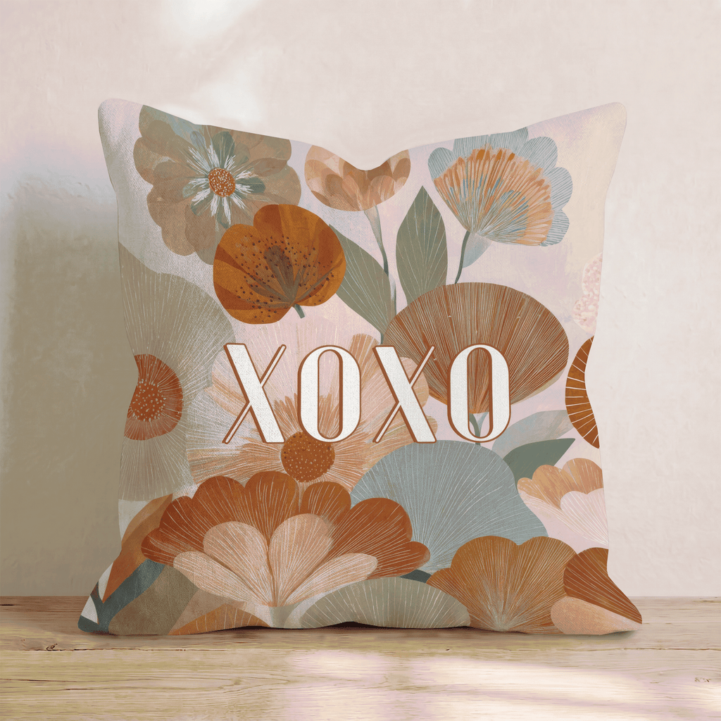XOXO Throw Pillow - Hillcroft Home