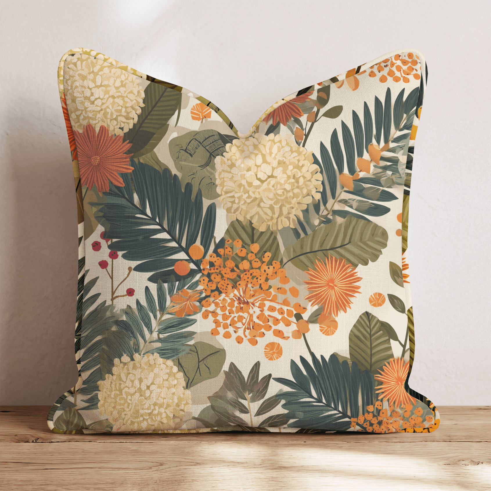 Yardley Steppe Throw Pillow - Hillcroft Home