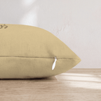 Yellow Sketched Horse Throw Pillow - Hillcroft Home