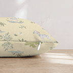 Yellow Zebras Throw Pillow - Hillcroft Home