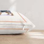 Yorkie Coffee Throw Pillow - Hillcroft Home