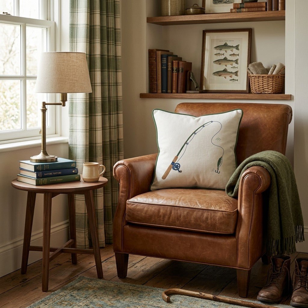 You Get a Line I Get a Pole Throw Pillow - Hillcroft Home
