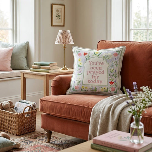 You've Been Prayed For Throw Pillow - Hillcroft Home