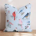 Yuletide Feathers Throw Pillow - Hillcroft Home