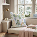 Yuletide Mosaic Throw Pillow - Hillcroft Home