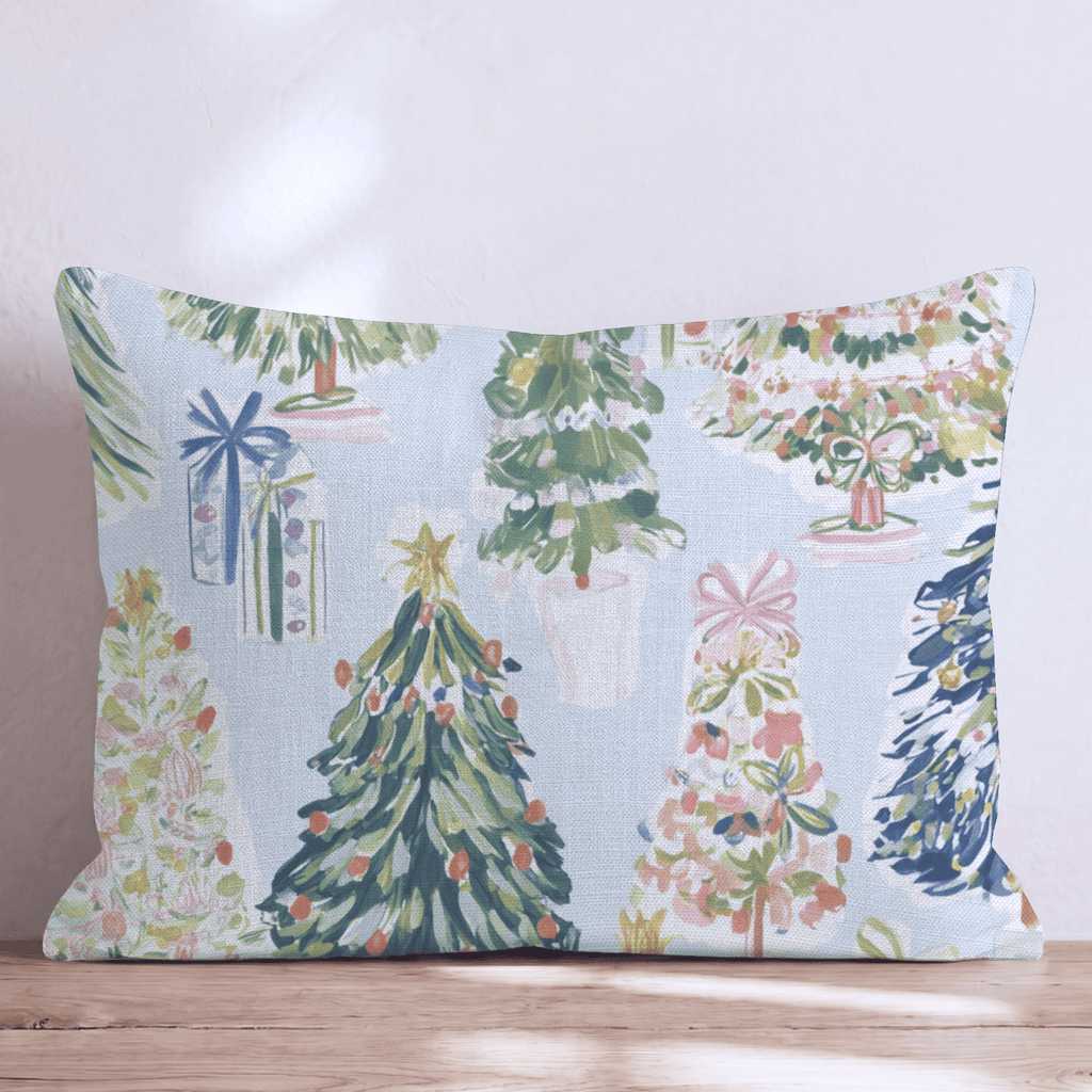 Yuletide Mosaic Throw Pillow - Hillcroft Home
