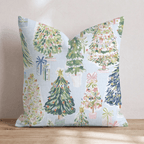 Yuletide Mosaic Throw Pillow - Hillcroft Home