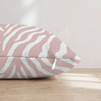 Zebra Diva Throw Pillow - Hillcroft Home